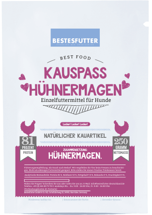 KAUSPASS HÜHNERMAGEN