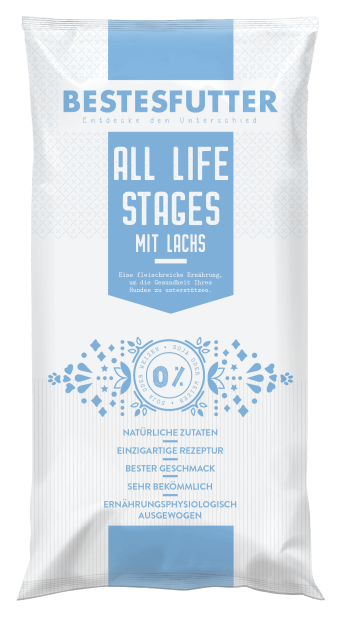 ALL LIFE STAGES MIT LACHS